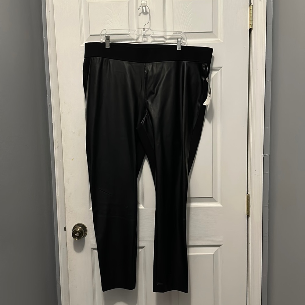 Ralph Lauren vegan letter from pants.